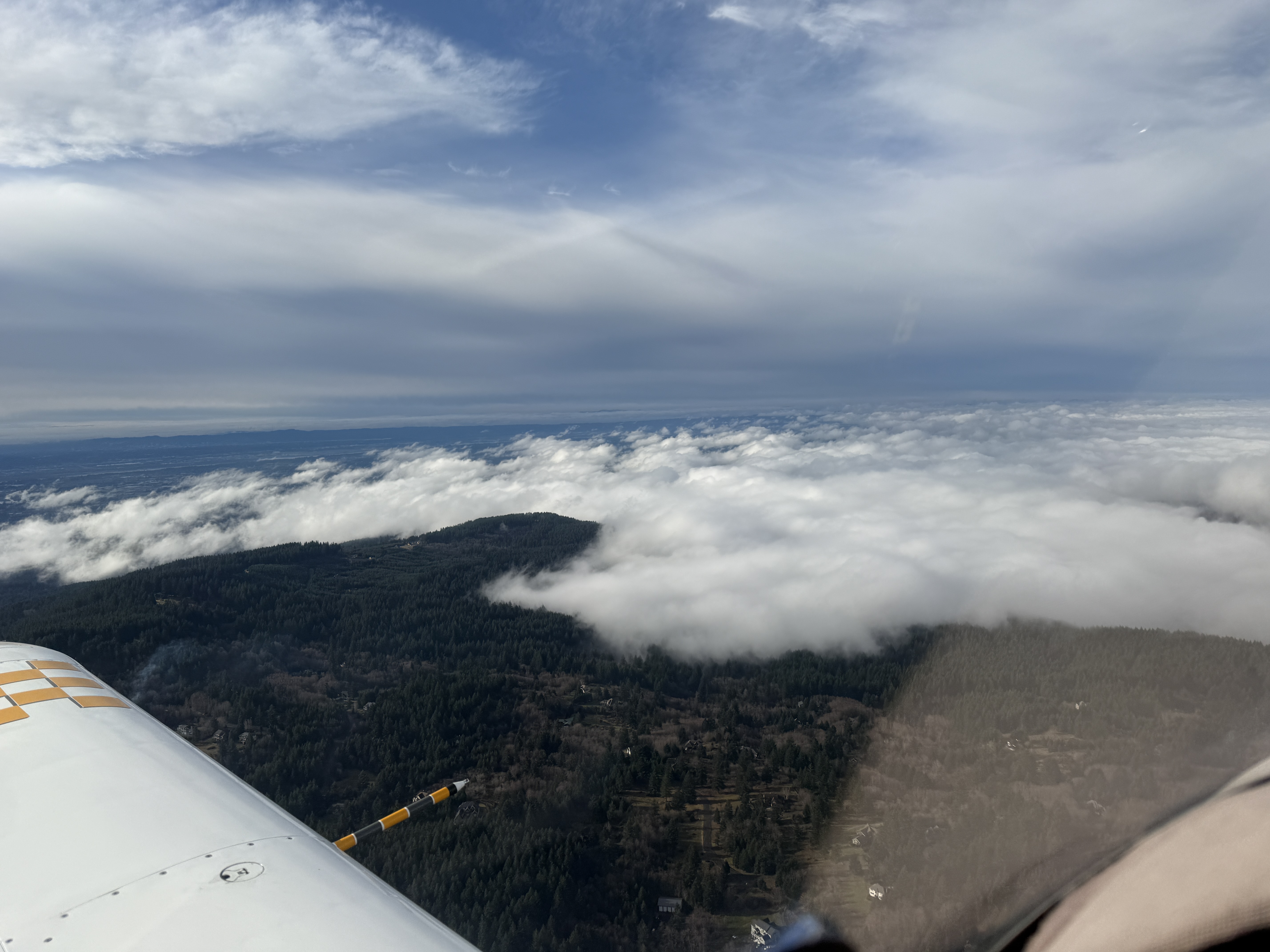 Flying on the last day of the year